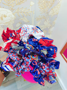 Double Pack Americana Scrunchie
