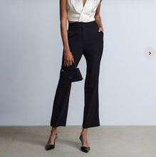 Load image into Gallery viewer, High Rise Straight Leg Pant Premium Stretch