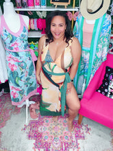 Load image into Gallery viewer, Pre Order Tropical Resort Two Piece Swimsuit