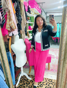Pre Order Black & White Cardigan