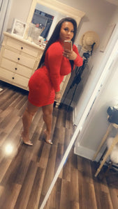 Baby I'm In Love Ruched Dress