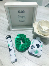 Load image into Gallery viewer, Hand Sanitizer Key Fob Scrunchie Bundle