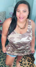 Load image into Gallery viewer, Jenny Camo Tank