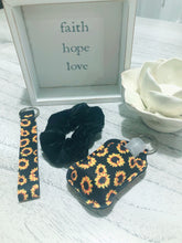 Load image into Gallery viewer, Hand Sanitizer Key Fob Scrunchie Bundle
