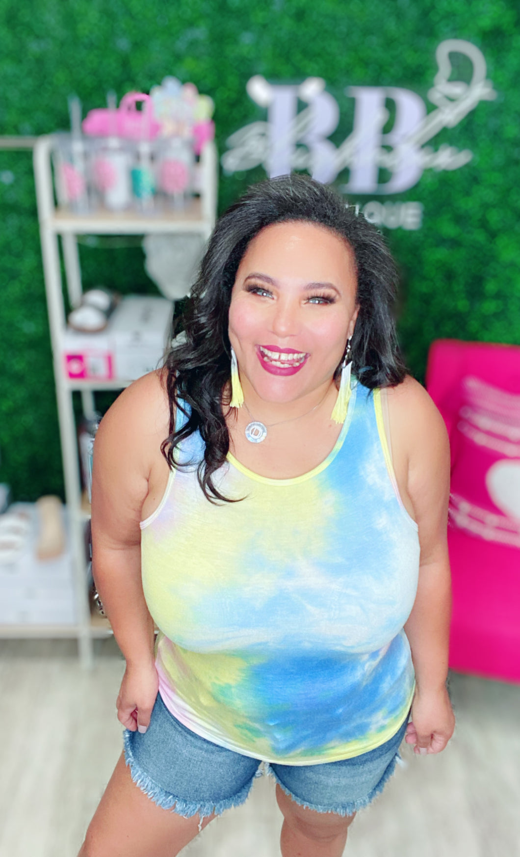 Over The Rainbow Tie Dye Tank