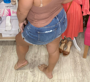 Summertime Love Denim Shorts