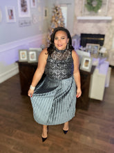 Load image into Gallery viewer, Pretty Pleats Platinum Skirt