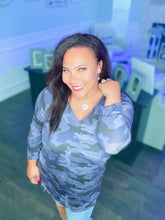 Load image into Gallery viewer, Jenny Camo Long Sleeve Top