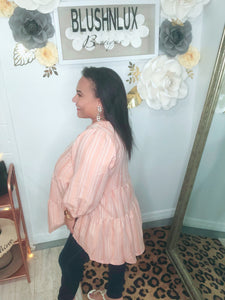 Simple Ease Striped Top