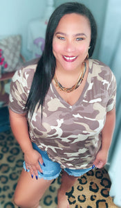 Jenny Camo Top