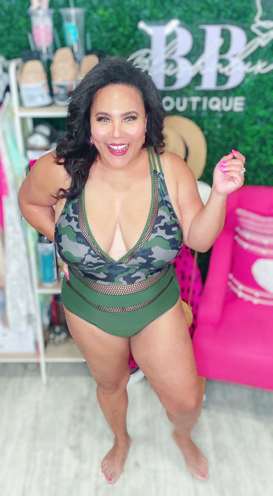 Camo swimsuit