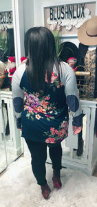 Let’s Play Ball Floral Top
