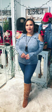 Load image into Gallery viewer, Follow Me Cold Shoulder Top