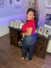 Load image into Gallery viewer, Judy Blue Dark Rinse Mom Jeans