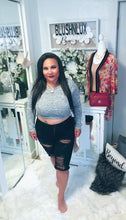 Load image into Gallery viewer, Bossed Up Crop Top