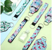 Load image into Gallery viewer, Hand Sanitizer Key Fob Scrunchie Bundle