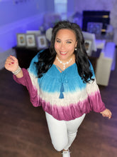 Load image into Gallery viewer, Rio Grande Tye Dye Shift Top