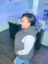 Load image into Gallery viewer, The Perfect Sherpa Hooded Pocket Vest