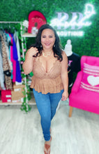 Load image into Gallery viewer, Fly Girl  Peplum Cami