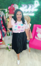 Load image into Gallery viewer, Pretty Pleats Platinum Skirt