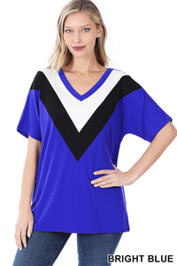 Chasing Amy Chevron Top