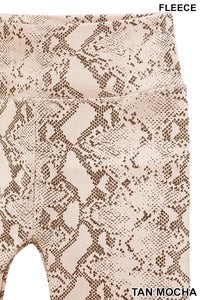Sassy Snake Print Leggings