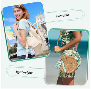 Hand Sanitizer Key Fob Scrunchie Bundle