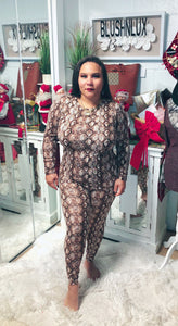 Eve Snake Print Set