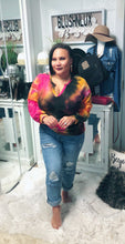Load image into Gallery viewer, Make Your Day Tye Dye Top