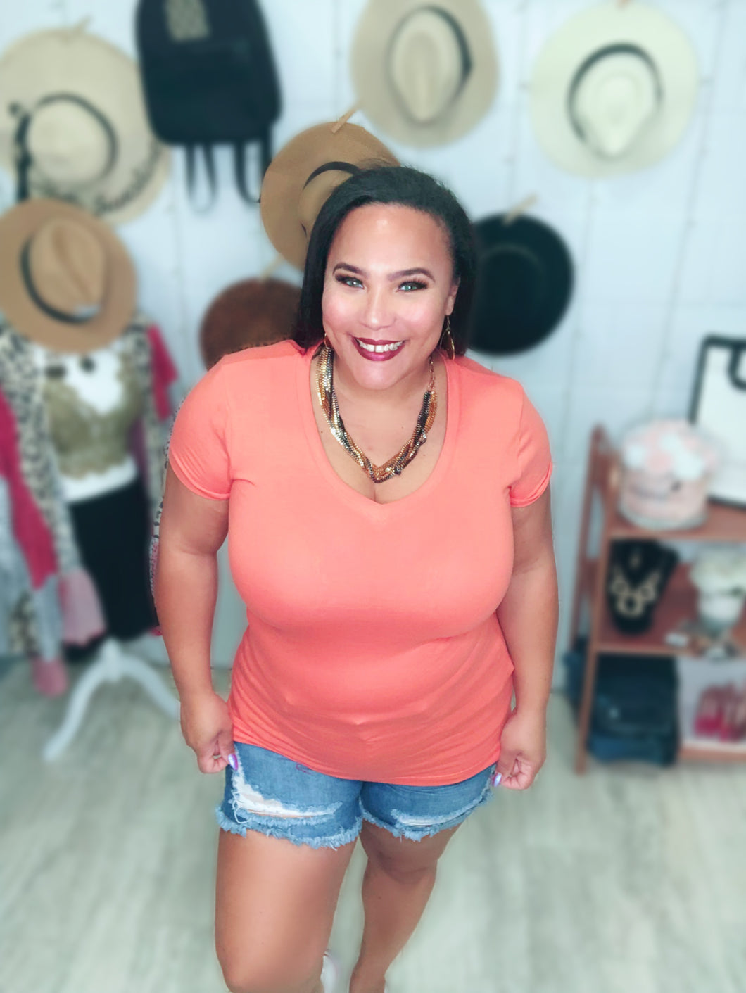 Ocala V Neck Top