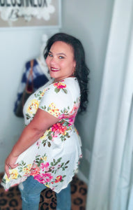 Jenna Floral Tunic