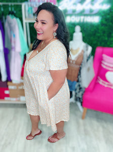Sweet As Honey Floral Dress