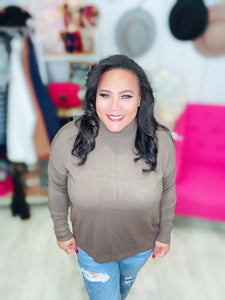 Seemingly Impossible Front Seam Sweater