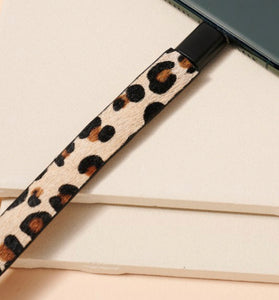 Leopard IPhone Charger Bracelet