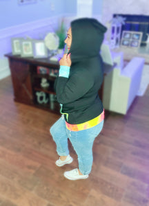 Love is On The Way Tie Dye Hoodie