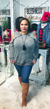 Load image into Gallery viewer, Follow Me Cold Shoulder Top