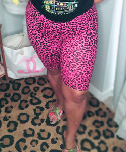 Funfetti Leopard Shorts