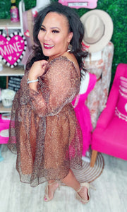 Entro Animal Print Dress