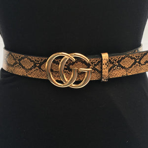 Double The Fun Buckle Belt